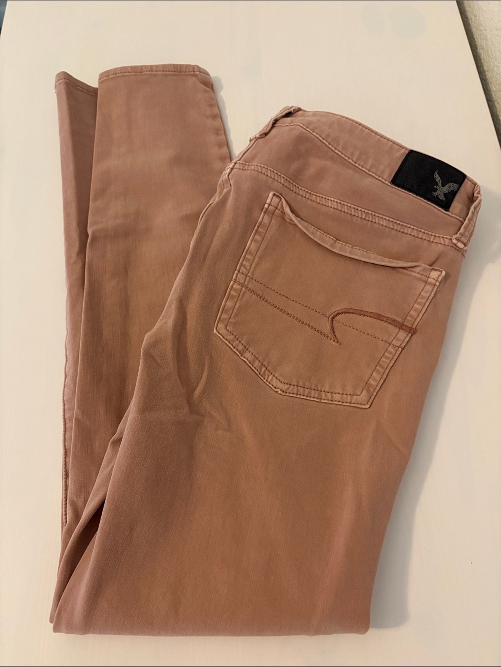 American Eagle Outfitters Women’s Dusty Rose Skinny Jeans